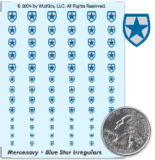 Blue Star Irregulars Decals