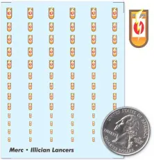 Illican Lancers Decals Illican Lancers Decals