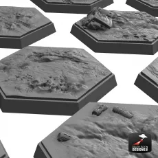 Solar Shift – Battlefield Mud Hex (10er Pack)