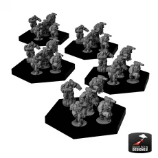 Solar Shift – Silverback Power Armor mit Cannons (5er Pack)