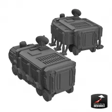 Solar Shift - Collins Command Vehicle (2er Pack)