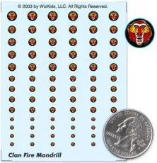 Clan Fire Mandrill Clan Fire Mandrill