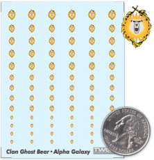 Clan Ghost Bear - Alpha Galaxy Decals