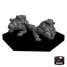 Solar Shift – Hingeback Battlearmor (4er Pack)
