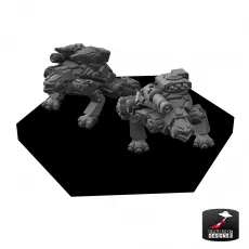 Solar Shift – Hingeback Battlearmor (4er Pack)
