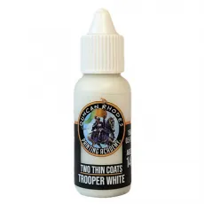 Two Thin Coats - Trooper White (15ml) Two Thin Coats - Trooper White (15ml)