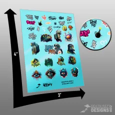 Graffiti Decals #2 Graffiti Decals #2