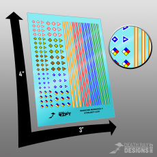 Warning Markings Decals #2