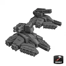 Solar Shift - Invader Z1 Hover Tank (2er Set) Solar Shift - Invader Z1 Hover Tank (2er Set)