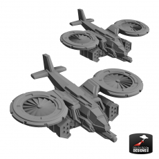 Solar Shift - Nabile Attack VTOL with Missiles (2er Set)