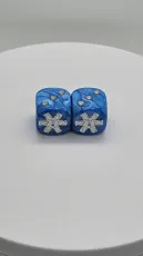 Battletech Würfel - Clan Ghost Bear (2er Set)