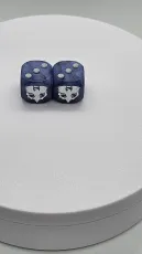 Battletech Würfel - Raven Alliance (2er Set) Battletech Würfel - Raven Alliance (2er Set)