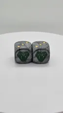 Battletech Würfel - Clan Steel Viper (2er Set)