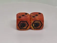 Battletech Würfel - Clan Hell`s Horses (2er Set) Battletech Würfel - Clan Hell`s Horses (2er Set)