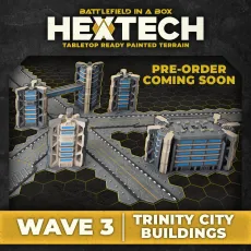 HexTech Trinity City Binary Towers