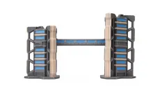 HexTech Trinity City Binary Towers