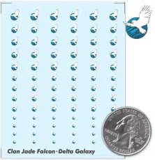 Clan Jade Falcon - Delta Galaxy Decals Clan Jade Falcon - Delta Galaxy Decals