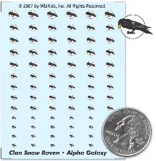 Clan Snow Ravens - Alpha Galaxy Decals Clan Snow Ravens - Alpha Galaxy Decals