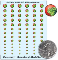 Greenburg Godzillas Decals Greenburg Godzillas Decals