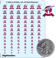 Highlanders Decals