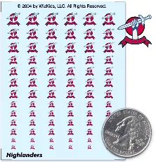 Highlanders Decals Highlanders Decals