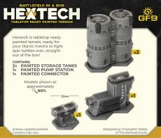 HexTech - Small Storage Tanks (3er Set)