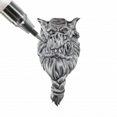 Speedpaint Marker - Polished Silver