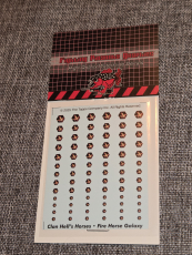 Clan Hells Horses - Fire Horse Galaxy Decals