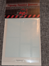 Checkers - White / Clear Decals