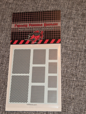 Checkers - Black / Clear Decals