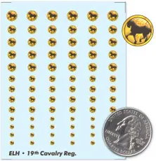 Eridani Light Horse - 19th Cavalry Regiment Decals Eridani Light Horse - 19th Cavalry Regiment Decals