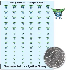 Clan Jade Falcon - Epsilon Galaxy Decals Clan Jade Falcon - Epsilon Galaxy Decals