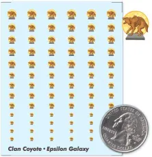 Clan Coyote - Epsilon Galaxy Decals Clan Coyote - Epsilon Galaxy Decals