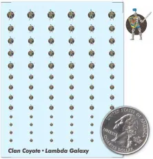Clan Coyote - Lambda Galaxy Decals Clan Coyote - Lambda Galaxy Decals