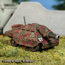 Hetzer Wheeled Assault Gun