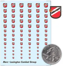 Lexington Combat Group Decals Lexington Combat Group Decals