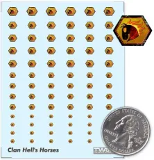 Clan Hells Horses Decals Clan Hells Horses Decals