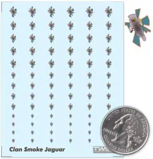 Clan Smoke Jaguar Decals Clan Smoke Jaguar Decals