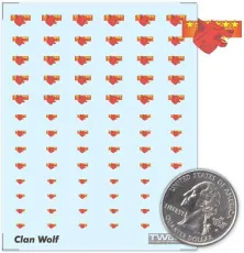 Clan Wolf in Exile Decals Clan Wolf in Exile Decals