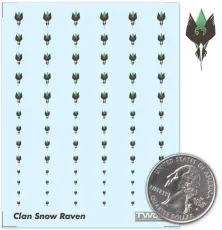 Clan Snow Ravens Decals Clan Snow Ravens Decals