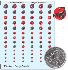 Lady Death Decals