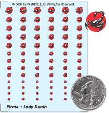 Lady Death Decals Lady Death Decals