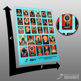 Dystopian Propaganda Decals