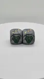 Battletech Würfel - Clan Steel Viper (2er Set) Battletech Würfel - Clan Steel Viper (2er Set)