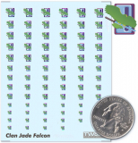 Clan Jade Falcon Decals