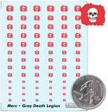 Grey Death Legion Decals