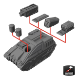 Solar Shift - C1-B APC (Multi-Weapon) (2er Set)