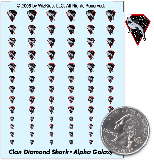 Clan Diamond Shark - Alpha Galaxy Decals