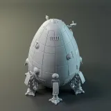 Battletech - Map Scale Dropship Overlord Class