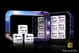 First Strike Movement Dice - Set of 12 (Alpha Strike Anlege Würfel - Rein Weiß)
